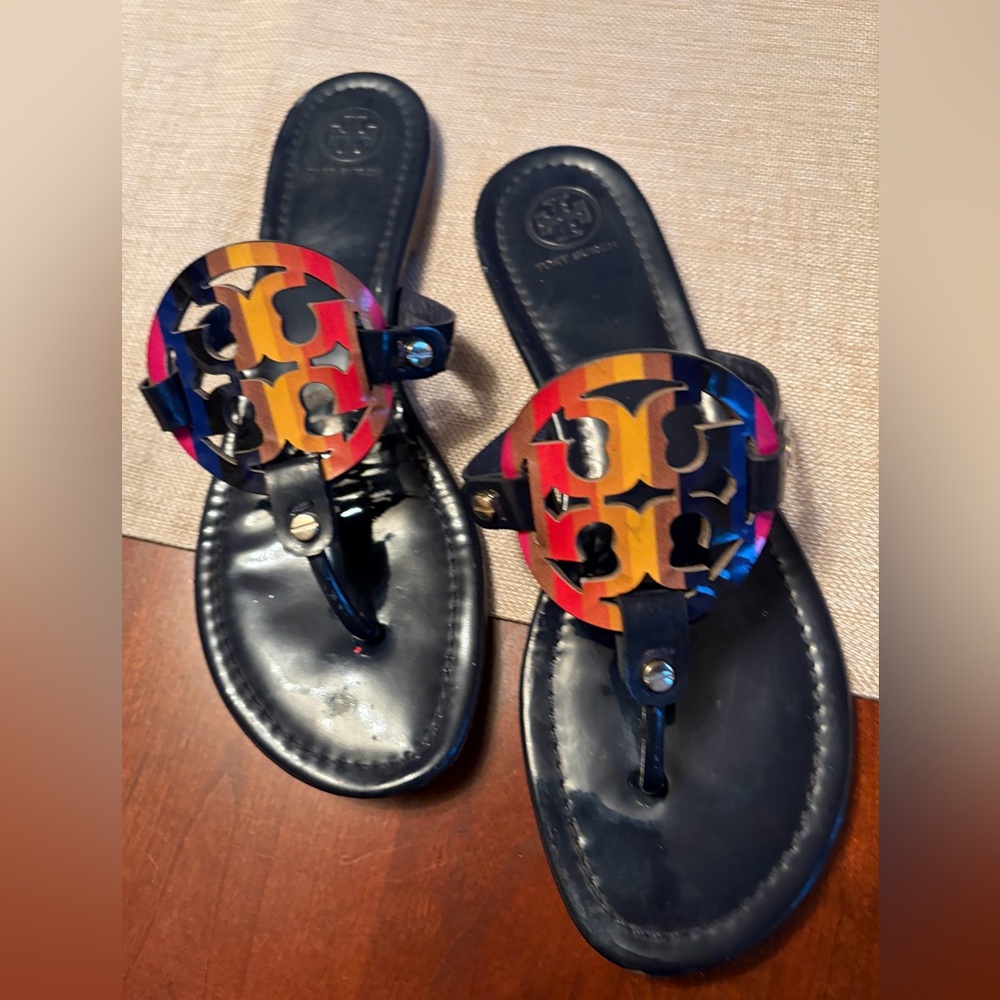 Iconic Tory Burch Miller Sandal-Size 9